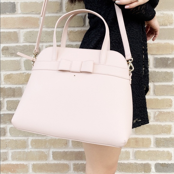 ‼️SALE‼️ 🌺🌺 spade pink large satchel crossbody - Picture 2 of 6